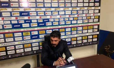 Mister Gattuso alla vigilia di Prato - Pisa:"Mi aspetto una partita gagliarda dai miei ragazzi"