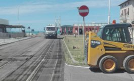 Marina di Pisa: iniziata la riasfaltatura di via Arnino