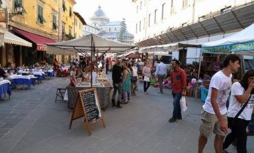 La fiera di San Ranieri nella nuova via Santa Maria