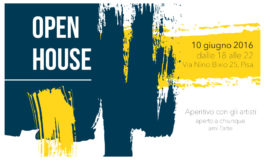 8a Edizione OPEN HOUSE: APERITIVO CON GLI ARTISTI