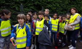 Bambini e bambine delle scuole alla conquista delle strade della città