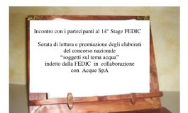 Calci, a settembre lo Stage Nazionale FEDIC sulla regia