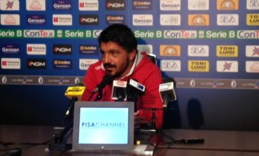 Mister Gattuso alla vigilia di Pisa- Vicenza