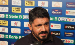 Mister Gattuso alla vigilia di Benevento-Pisa