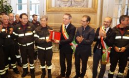 Consegnata la Torre d’Argento al Comando provinciale dei Vigili del Fuoco di Pisa