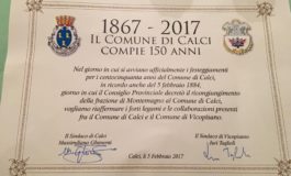 Iniziati i festeggiamenti per i 150 anni del comune di Calci