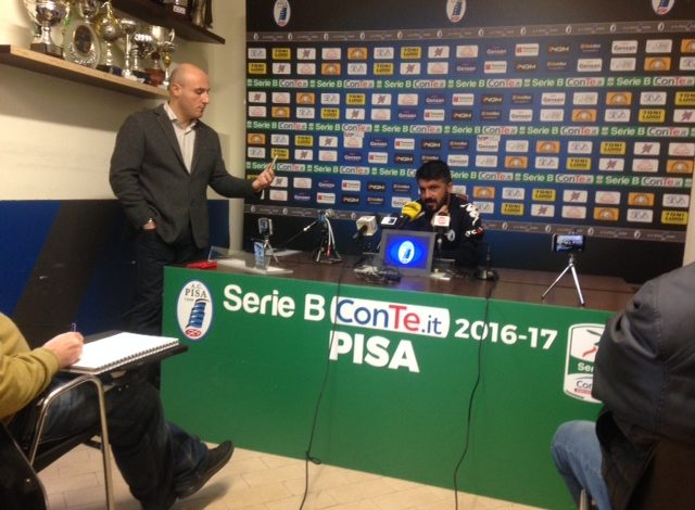 Mister Gattuso alla vigilia di Spal-Pisa