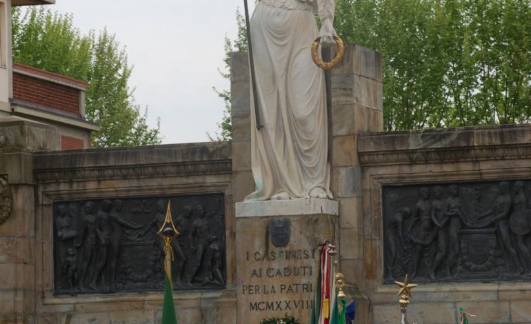 FESTA DELLA LIBERAZIONE 25 aprile, a Cascina corteo e deposizione di una corona al monumento ai Caduti