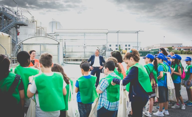 Pontedera, oltre 600 ragazzi delle scuole in visita all’impianto Ecofor di Pontedera