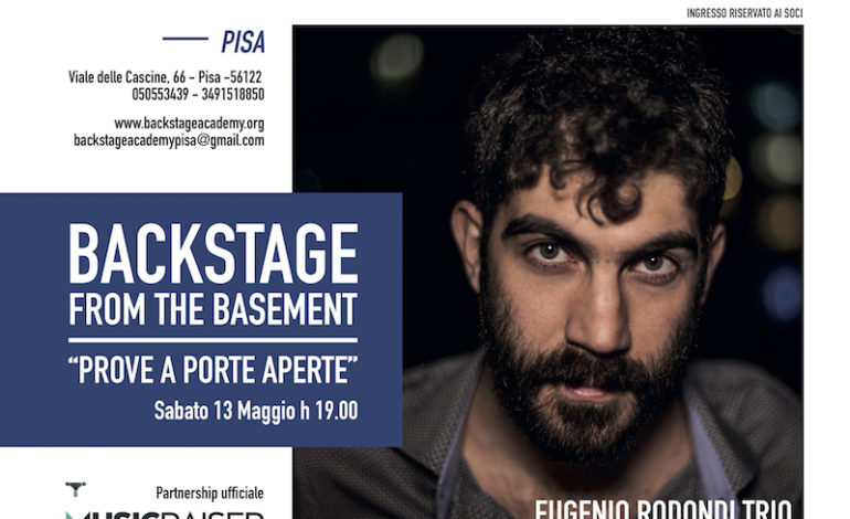 SABATO 13 MAGGIO AL VIA “BACKSTAGE FROM THE BASEMENT” CON IL CANTAUTORE TORINESE EUGENIO RODONDI