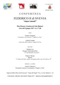 8.6. Conferenza FEDERICO II DI SVEVIA