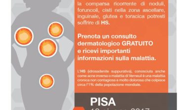 A PISA LA CAMPAGNA NAZIONALE SULL’HS “CHE NOME DAI ALLE TUE CISTI?”