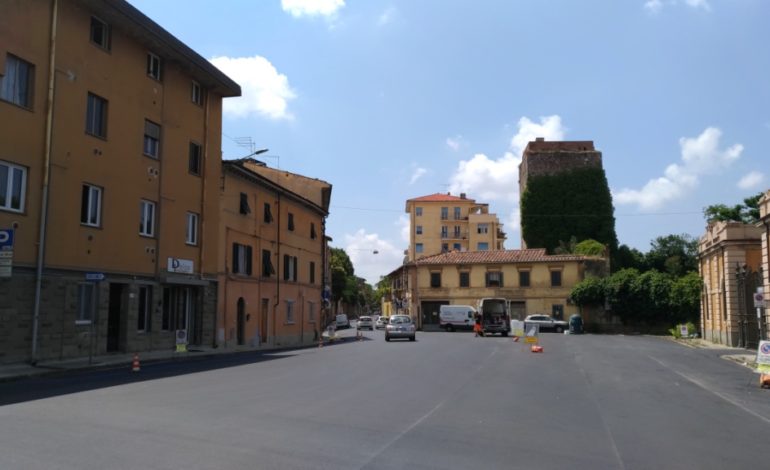 Pisa, completata la riasfaltatura di Via Nicola Pisano