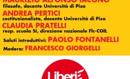 Si parla di università, ricerca e saperi nell'incontro pubblico di Liberi e Uguali