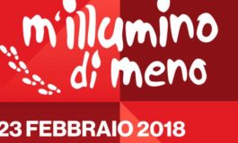 Calcinaia partecipa all'iniziativa "M'illumino di meno"