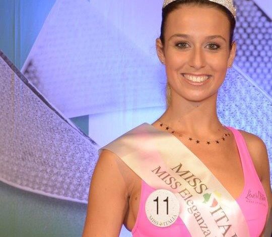 Diletta Bitorzoli di Prato e’ Miss Eleganza Toscana 2018