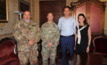 Il Sindaco di Pisa ha incontrato il comandante della Guarnigione di U.S. Army di Camp Darby