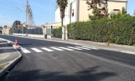 Pisa, terminata l’asfaltatura di via Livornese