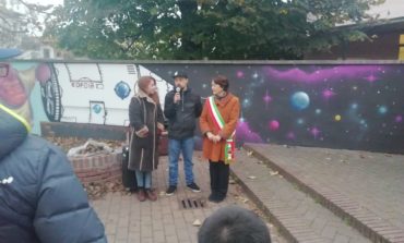 Inaugurato il murales al parco “IL CAMPINO” di Calcinaia