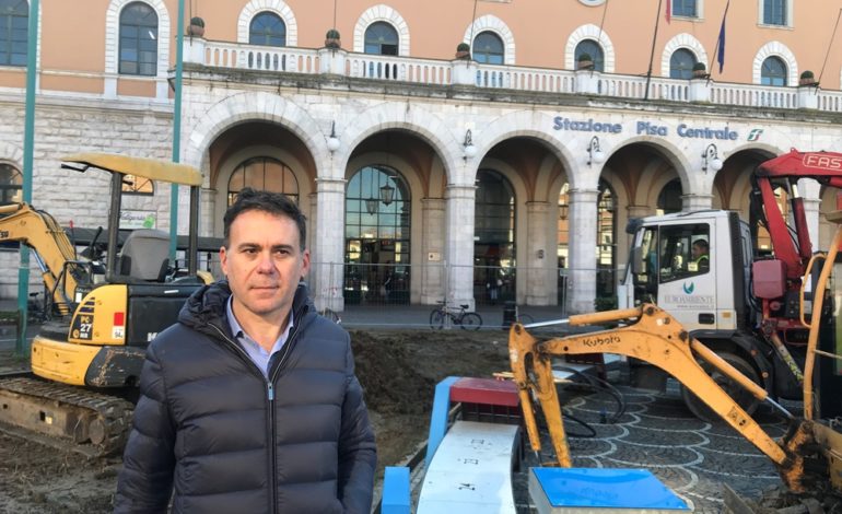 Piazza della Stazione, partiti i lavori di riqualificazione