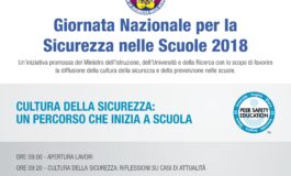 Giornata Nazionale per la Sicurezza nelle Scuole 2018: alll'IIS L. da Vinci - Fascetti il progetto Peer Safety Education