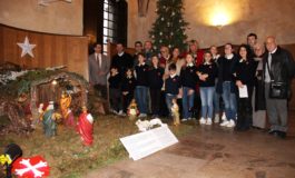 Nell'Atrio di Palazzo Gambacorti il presepio dell'associazione "il Mosaico" e dalla Compagnia di San Ranieri