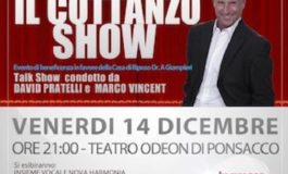 A PONSACCO ARRIVA IL  COTTANZO SHOW!!  GALA' DI BENEFICENZA