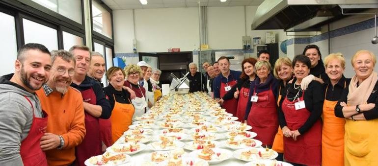 Calcinaia, tutto pronto per il pranzo dei commercianti