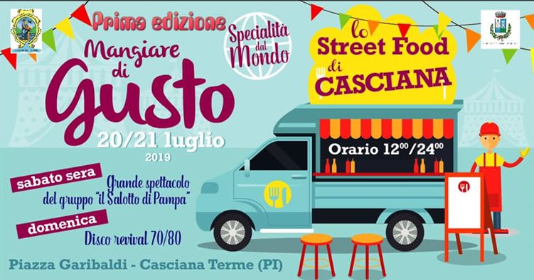 Un weekend di street food a Casciana Terme