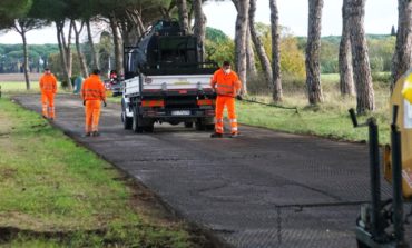 Coltano, iniziate le asfaltature della viabilità comunale