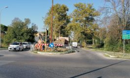 Lavori pubblici, partito il cantiere sull’Aurelia per realizzare la rotatoria all'incrocio con viale delle Cascine