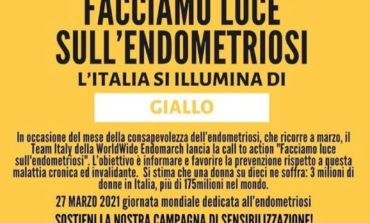 A marzo “Facciamo luce sull’endometriosi”