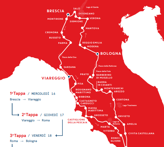 La Mille Miglia torna a Pisa nel giorno di San Ranieri