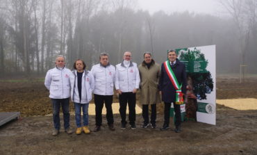 Piantati i primi alberi del bosco di Montopoli