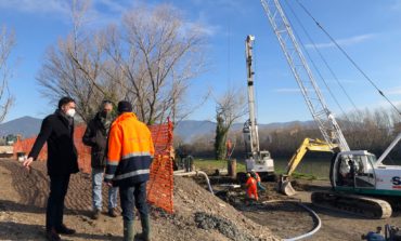 ﻿Ponte ciclopedonale Cisanello-Riglione a Pisa, al via le operazioni di scavo e posa dei pali di fondazione