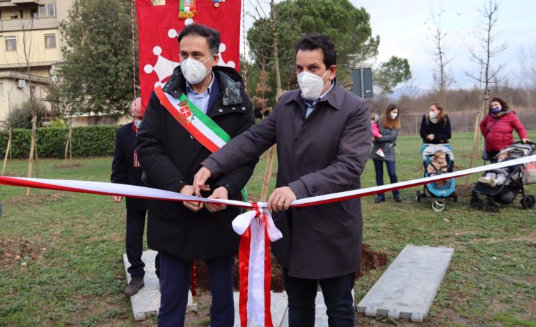 Inaugurato a Cisanello il “Bosco del Sole” dedicato ai nuovi nati﻿