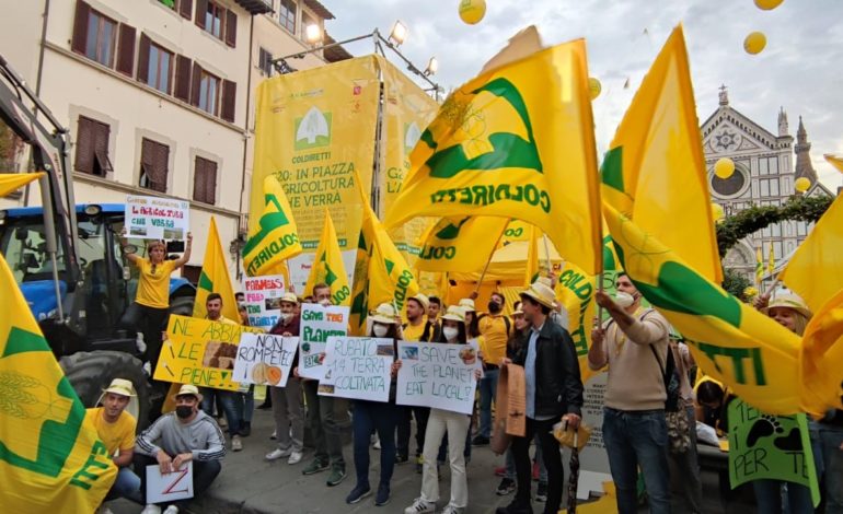 PREZZI: STOP ALLE SPECULAZIONI, DELEGAZIONE ALLEVATORI E AGRICOLTORI PISANI E LIVORNESI ALLA MANIFESTAZIONE DI FIRENZE