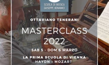 Masterclass di pianoforte con il M° Ottaviano Tenerani alla Scuola di musica Bonamici