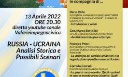 Cascina, Valori Impegno Civico Dario Rollo organizza un dibattito sulla crisi Russia – Ucraina﻿