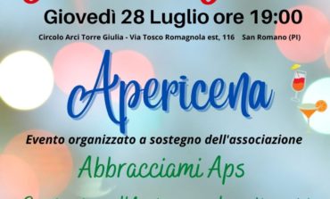 San Romano. Torre in festa, l'appuntamento con l'associazione Abbracciami﻿