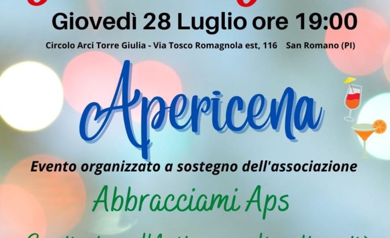 San Romano. Torre in festa, l’appuntamento con l’associazione Abbracciami﻿