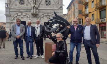 Le grandi opere di Gianfranco Meggiato esposte in città