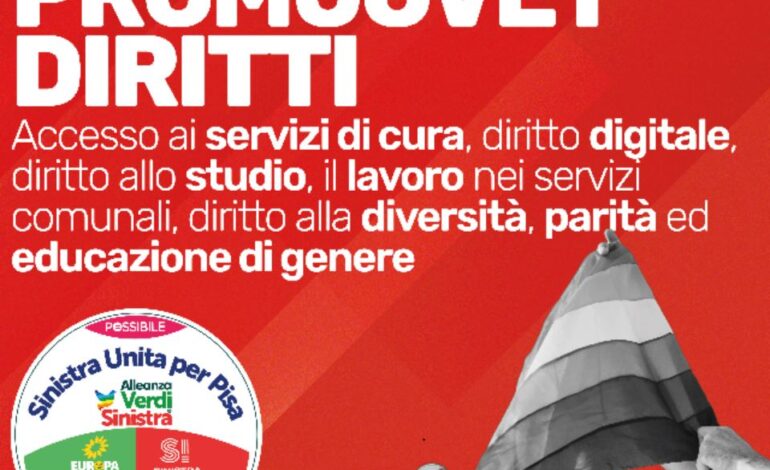 Iniziativa politica di Sinistra Unita per Pisa