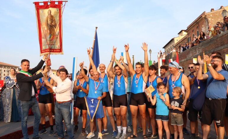 ﻿Palio di San Ranieri, vince la barca Celeste