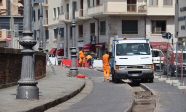 Mobilità sostenibile, in fase di realizzazione il tratto di ciclabile su Lungarno Buozzi