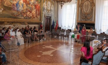 ﻿Cerimonia a palazzo Gambacorti per il conferimento della cittadinanza ai nuovi italiani