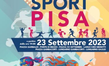 ﻿Sport, sabato 23 settembre la Notte bianca dello sport pisano