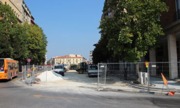 ﻿Lavori in zona Stazione, conclusa la riqualificazione sul lato est di viale Gramsci