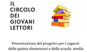 Seconda edizione del circolo dei giovani lettori