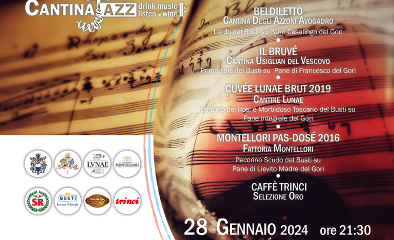 Al Lumiere, primo evento CantinaJazz del 2024